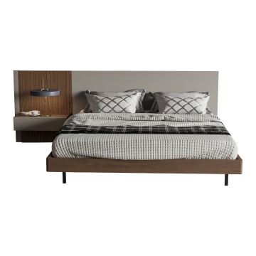 КРОВАТЬ MARK 160x200 по RAL панель слева Коллекция Mark