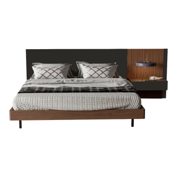 КРОВАТЬ MARK 180x200 черный панель справа Коллекция Mark