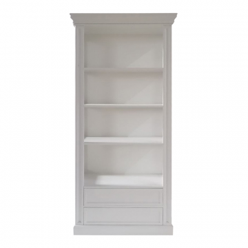 Шкаф L134 Белый/Патина