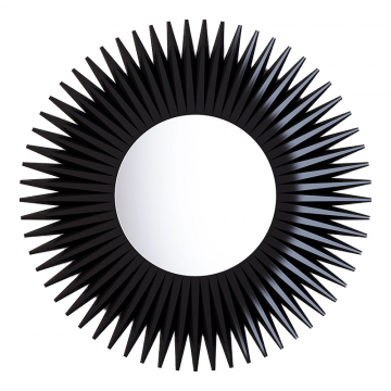 Зеркало-солнце Rays, черное