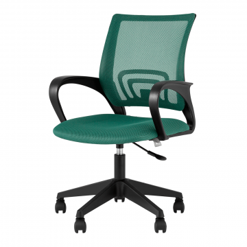 Кресло офисное TopChairs ST-Basic сетка/ткань зеленый