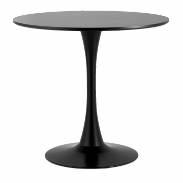 Стол Tulip D80 черный