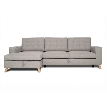 Диван-кровать Порто с шезлонгом в ткани 1 категории