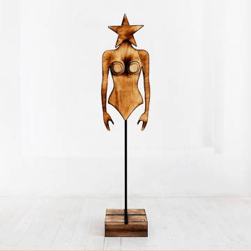 Манекен-вешалка Крошка Звезда в жженом цвете