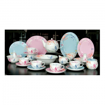 Набор посуды из костяного фарфора Sienna 26 pcs dinner set