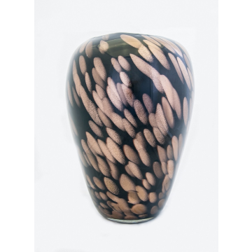 Настольная ваза Noir glass vase