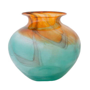 Настольная ваза Alice round glass vase
