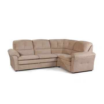 Diamante диван-кровать угловой велюр бежевый 6167