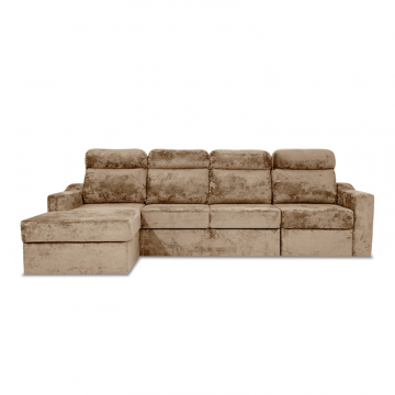 Угловой диван с раскладным механизмом Воллаби Мини + кресельная часть