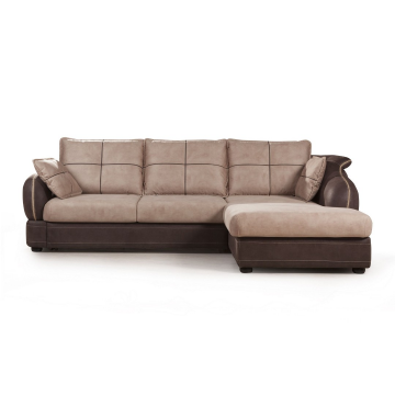 Napoli (Неаполь) диван-кровать с шезлонгом, замша 12421