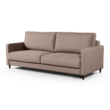 Oslo диван-кровать прямой рогожка серый 6239