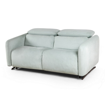 Rimini диван-кровать прямой замша мятный 7793