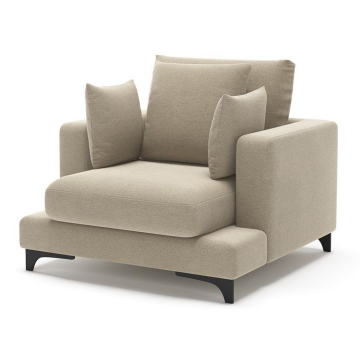 Oscar кресло рогожка бежевый 6285