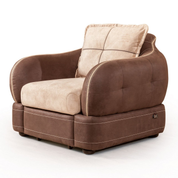 Napoli (Неаполь) кресло с ящиком, замша 12445