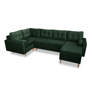 Диван П-образный с раскладным механизмом Сквирел Биг