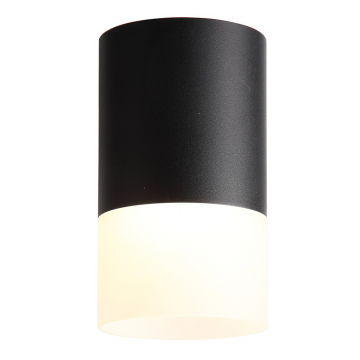 ST100.412.01 Светильник потолочный Черный LED 1*5W 4000K 390Lm Ra>80 120° D64xH110 170-240V