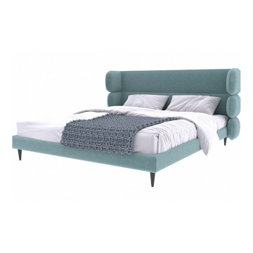 Кровать без подъемного механизма Бабл 180х200 в 4 категории ткани