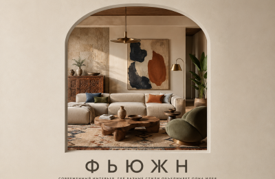 Фьюжн в интерьере: мифы, ошибки и принципы удачного сочетания