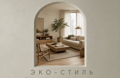 Эко-стиль в современном интерьере: гид для тех, кто устал от пластика