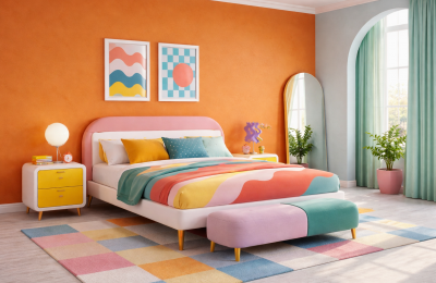 Стиль мемфис в интерьере: что это, в чем его особенности и как использовать дома