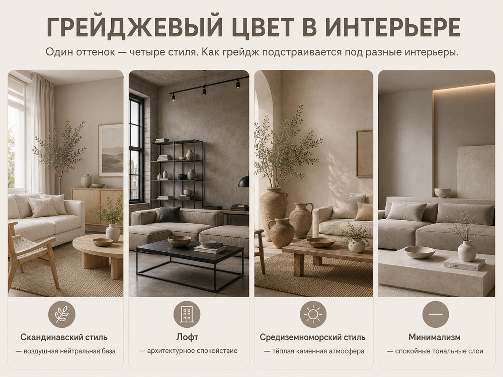 Светлый, средний и темный грейдж: где какой уместен