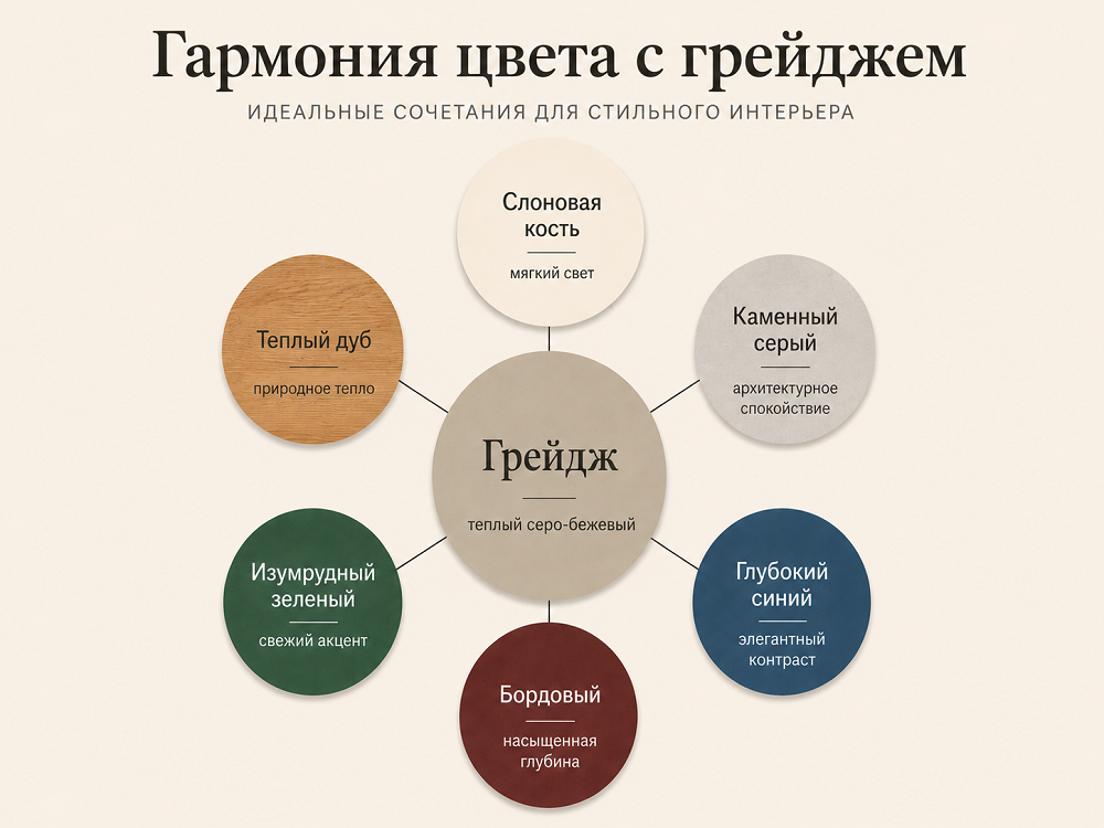Грейдж, тауп, мокко и капучино: в чем разница