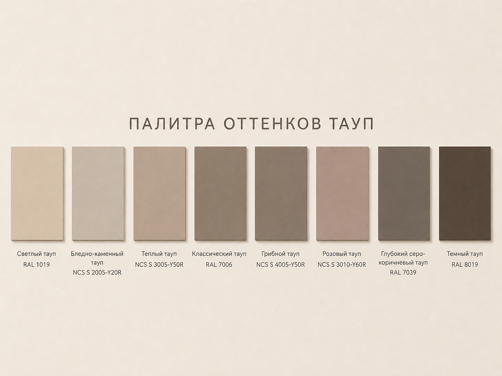 Как выглядит тауп