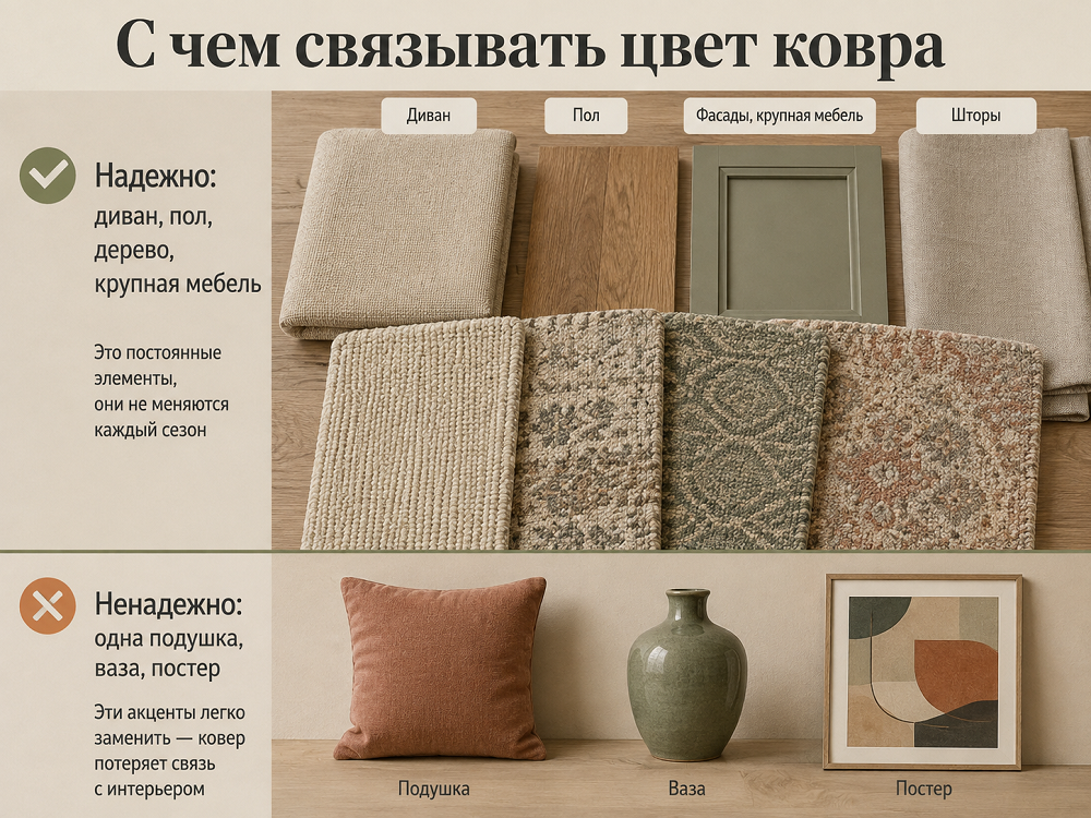 Как выбрать цвет, который долго будет актуальным