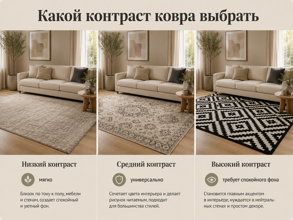 Какой контраст легче воспринимать каждый день
