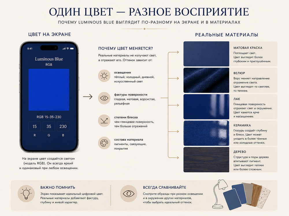 Почему не стоит искать Luminous Blue по случайному HEX-коду