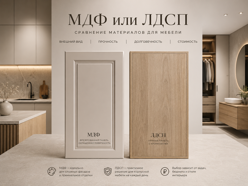 МДФ или ЛДСП