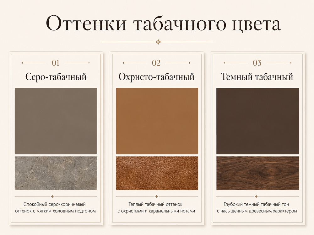 Как выглядит табачный цвет