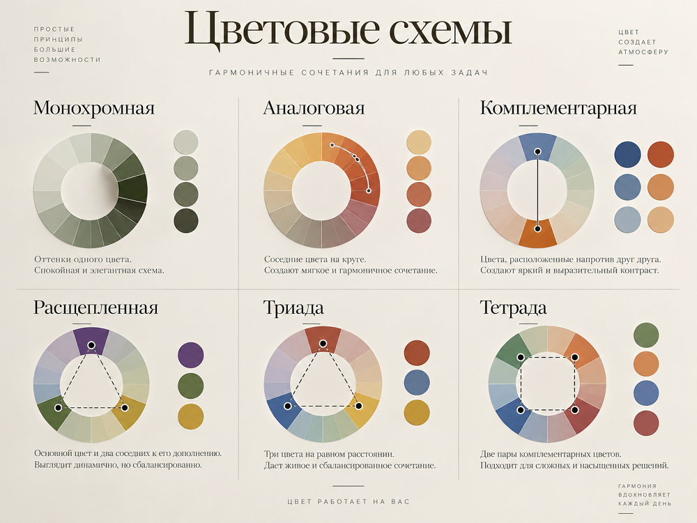 Цветовые схемы
