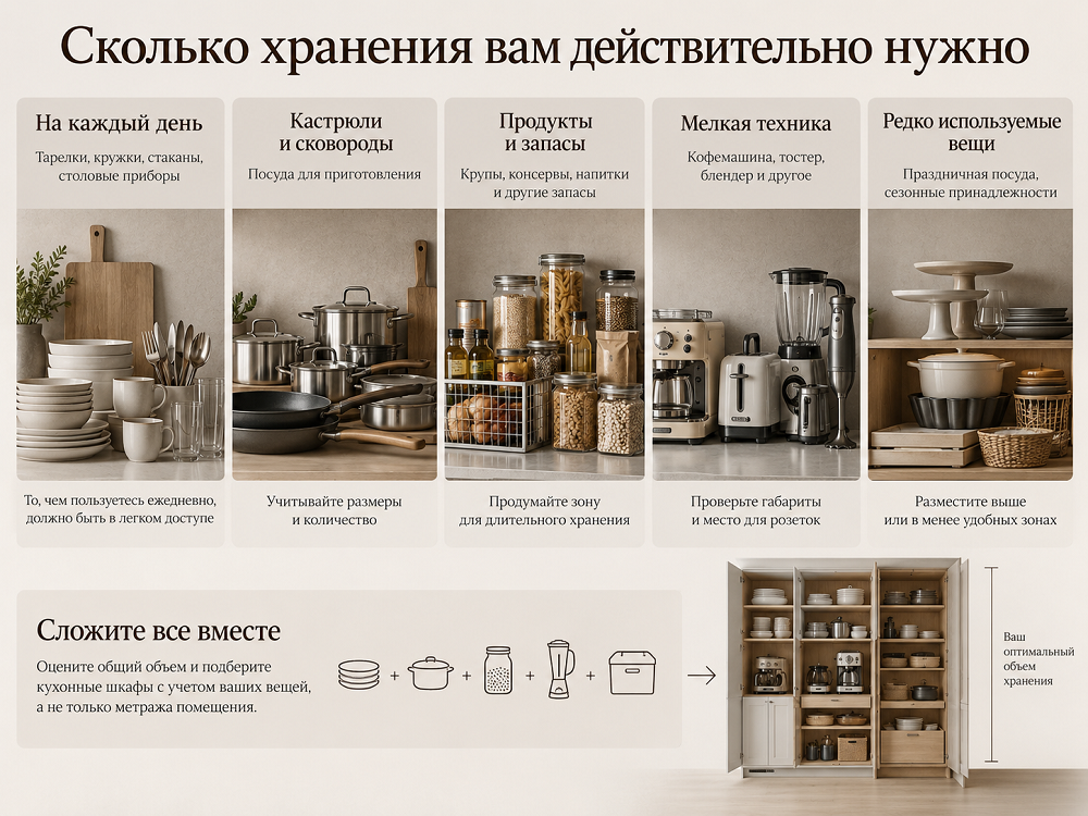 Сколько нужно шкафов 