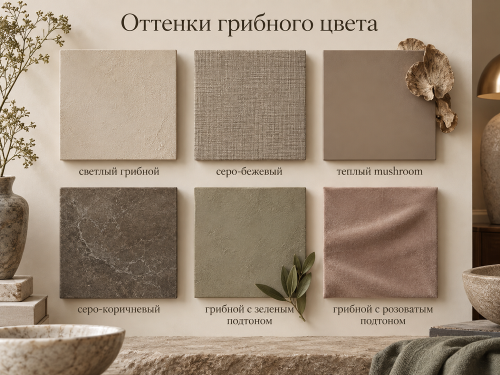 Как выглядит грибной цвет