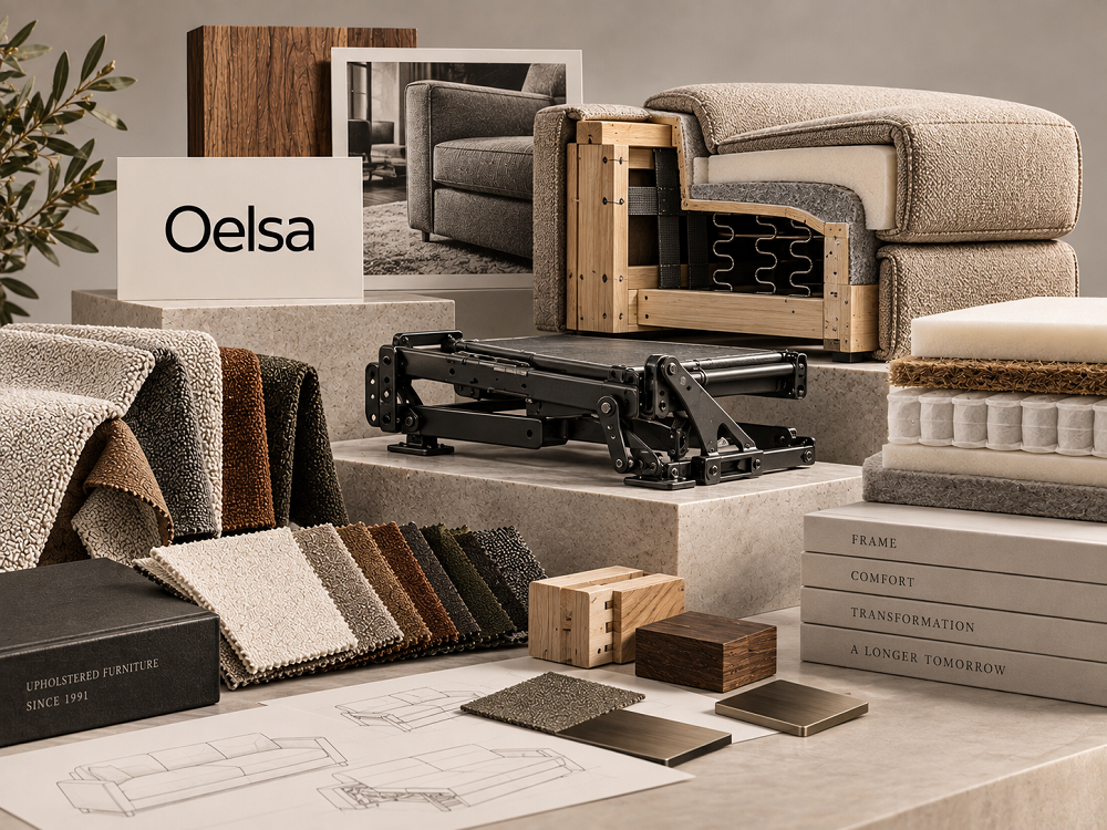 Oelsa работает с мягкой мебелью дольше почти любого другого бренда каталога