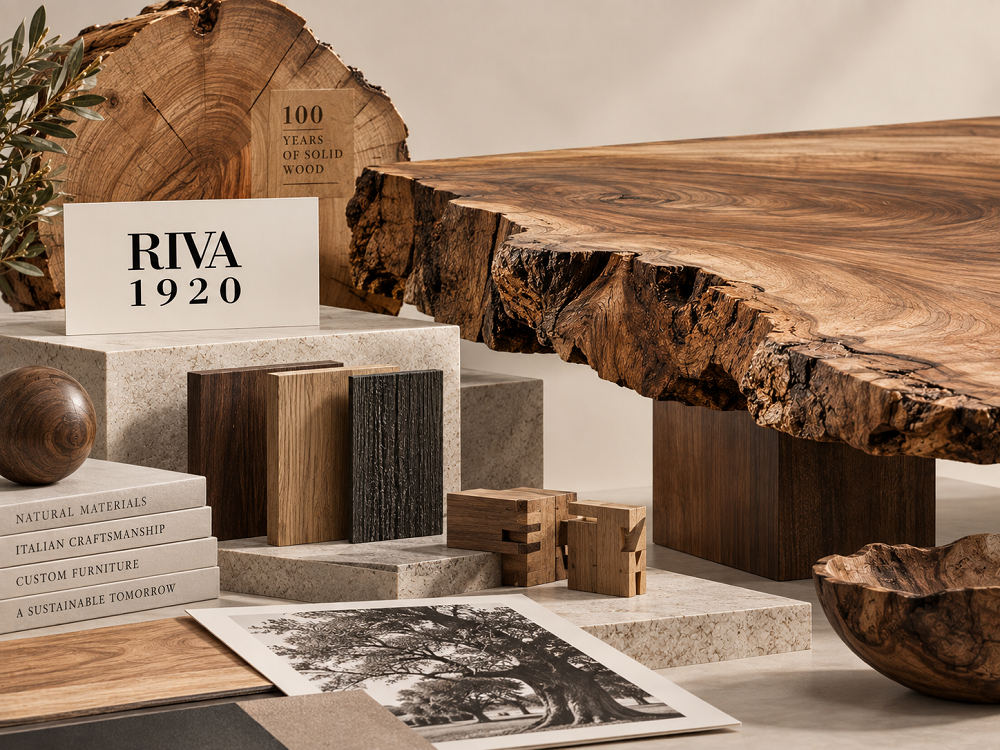 RIVA 1920 в этом году отмечает ровно сто лет работы с массивом дерева