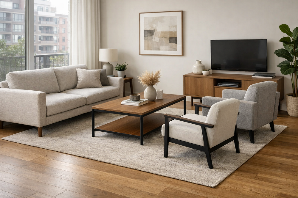 Ковер в гостиной