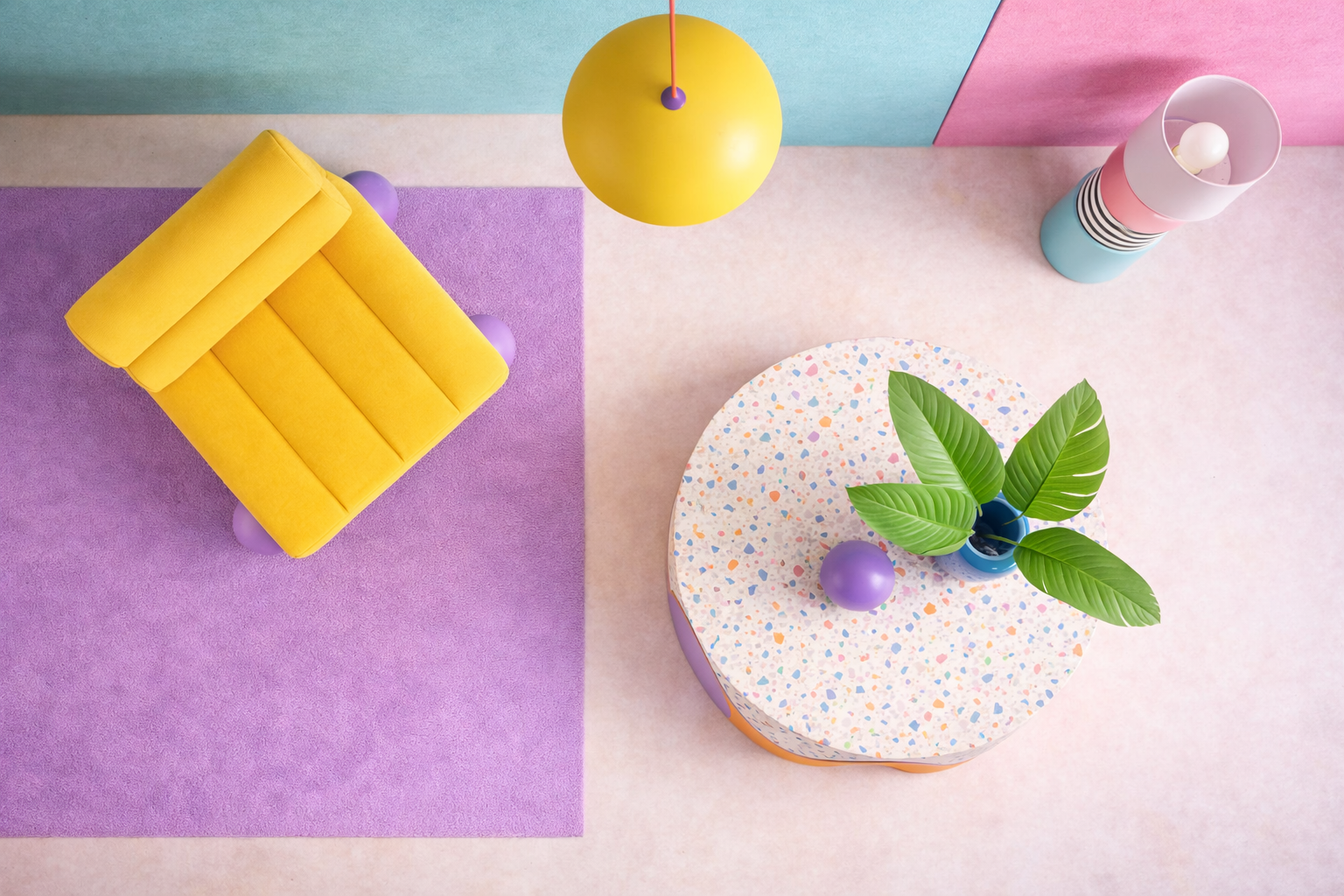 Фактуры в стиле мемфис