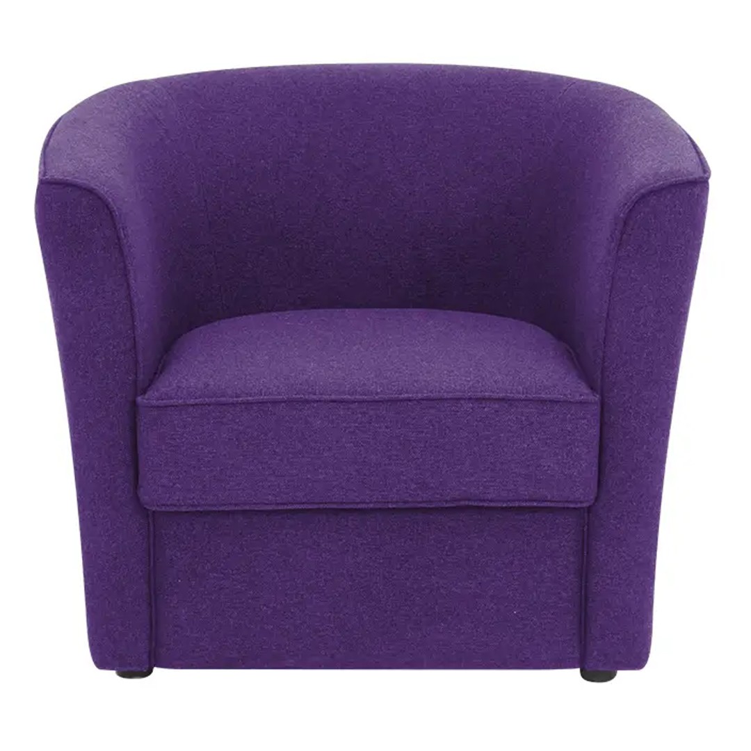 кресло кровать фиолетового цвета