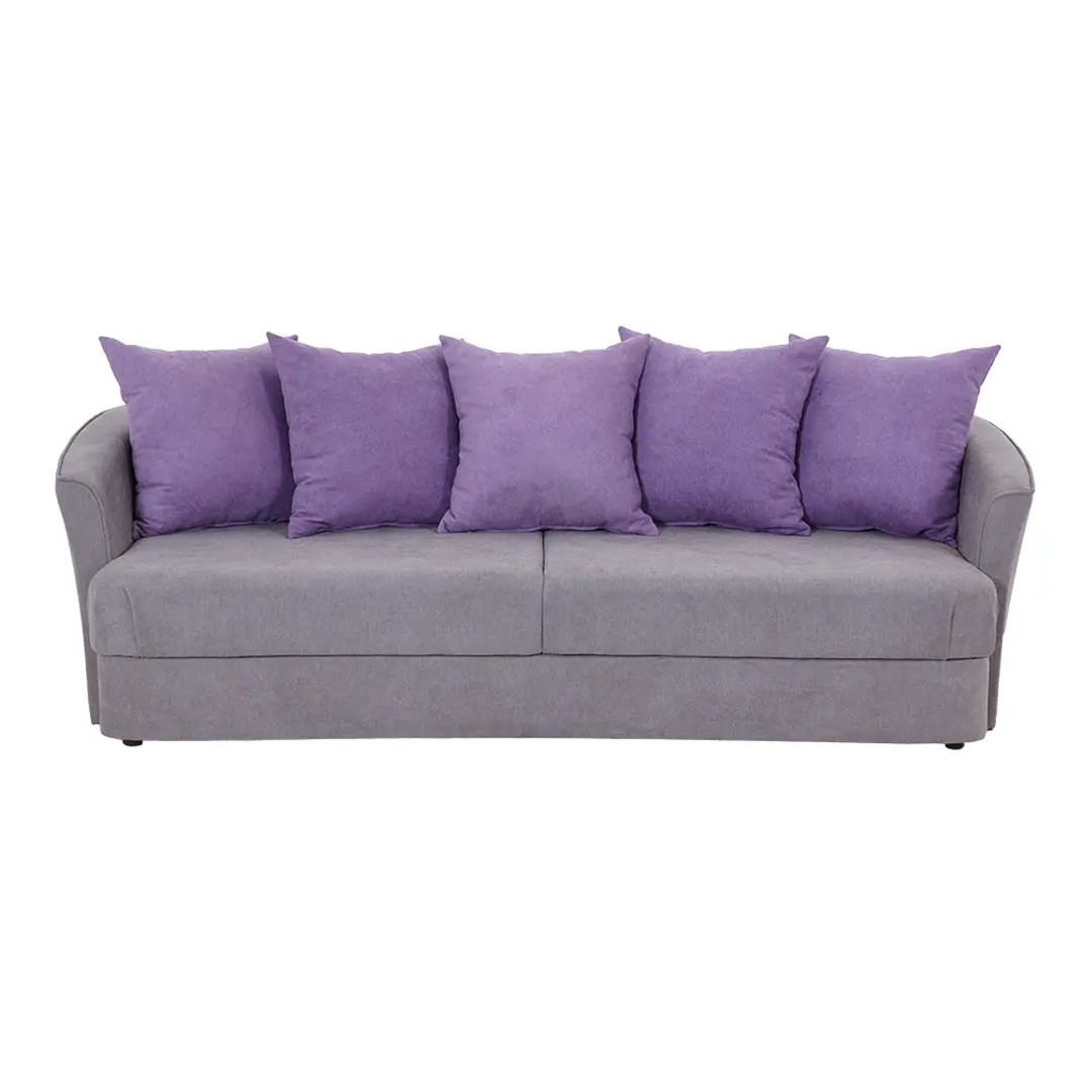 диван в фиолетовых тонах