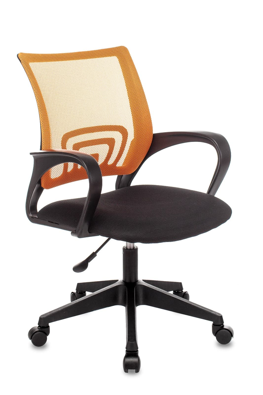 Купить Кресло офисное TopChairs ST-Basic сетка/ткань оранжевый (Россия,  Stool Group) за 5 690 рублей | Roomsee