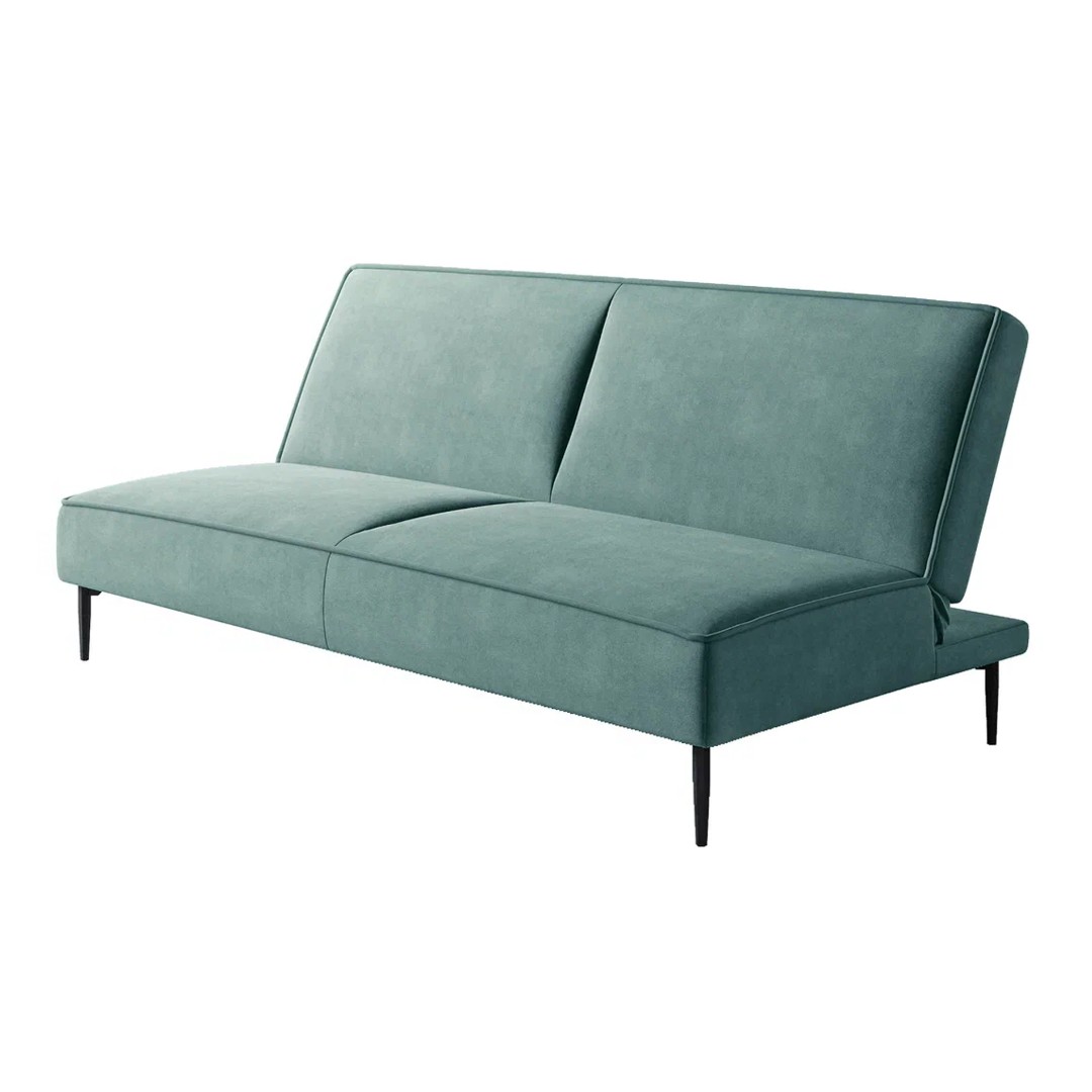 Купить Este диван-кровать трехместный, прямой, без подлокотников, бархат 8814220 (Россия, Top concept) за 43 850 рублей